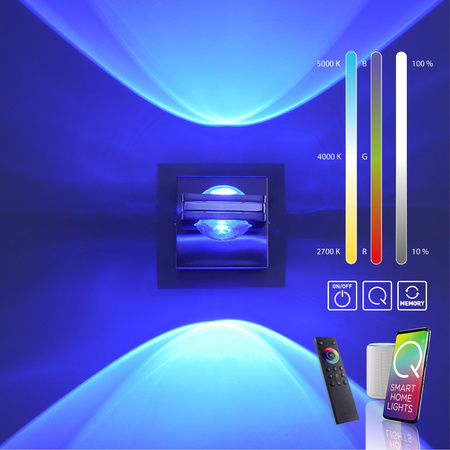 Q-FISHEYE KINKIET STALOWY (9115-55) - Paul Neuhaus