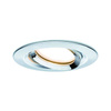 Oprawa wbudowana Nova Plus Coin IP65 ściemniana ruchoma LED 1x6,8W 633lm 2700K Chrom/Aluminium (PL93683) - PAULMANN