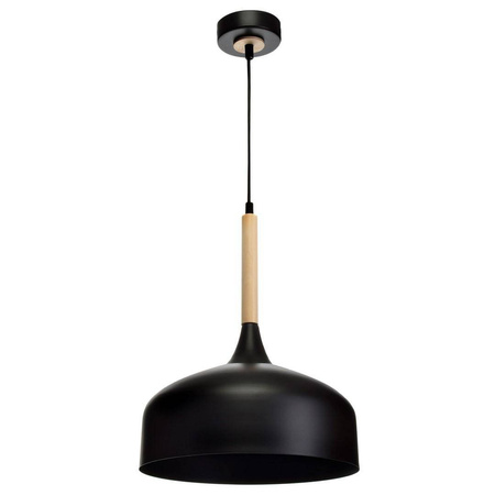 Lampa wisząca TAYLOR BLACK 1xE27 60W (MLP6218) - Milagro