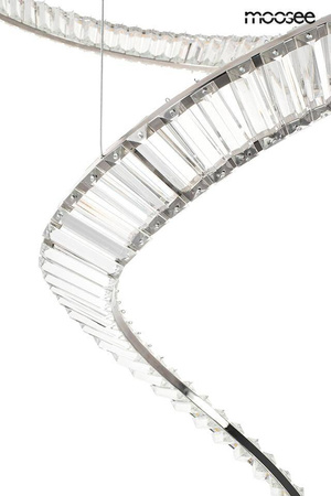 Lampa wisząca WAVE CORDON 1A chrom (MSE1501100193) - Moosee