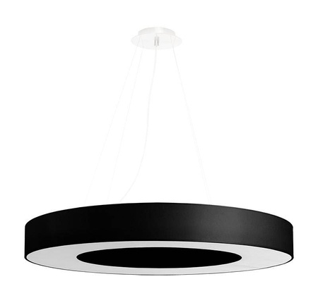 Lampa wisząca SATURNO SLIM 70 czarna (SL.0754) - Sollux
