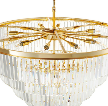 Lampa wisząca SPLENDORE złota 100 cm (DN915-100) - Step into Design