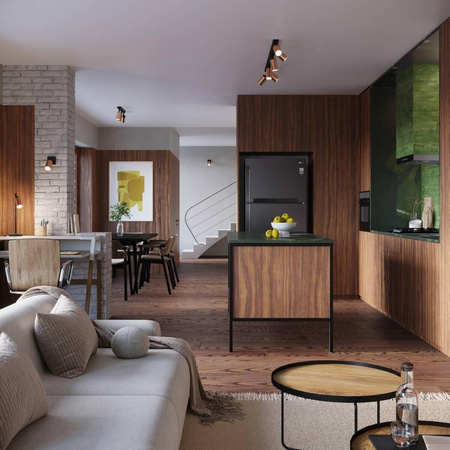 Plafon WINX 4 czarny/miedź (SL.1378) - Sollux Lighting