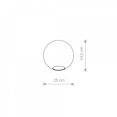Klosz CAMELEON SPHERE L TR (8528) - Nowodvorski