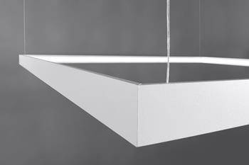 Żyrandol NELYA L biały LED 4000K (TH.156) - Thoro Lighting