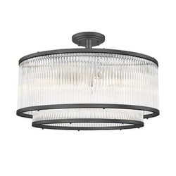 Lampa sufitowa SERGIO czarna (C0528-06H-P7AC) - Zuma Line
