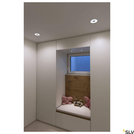 OCCULDAS 14, lampa wpuszczana, LED, 3000K, oświetlenie pośrednie, kolor biały, 15W (117331) - SLV