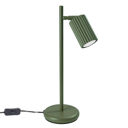 Lampa biurkowa KARBON zielona oliwka (SL.1624) - Sollux Lighting