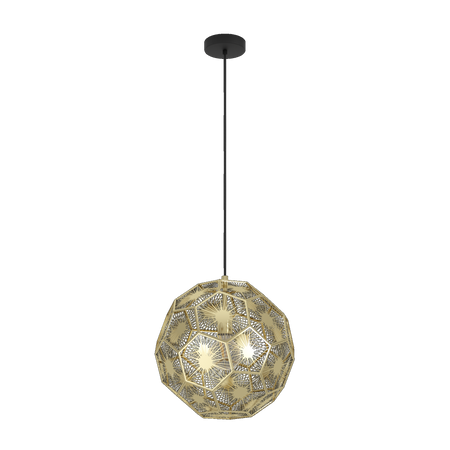 Lampa wisząca SKOURA czarna (39755) - EGLO