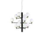 Lampa wisząca COPERNICO Czarny (COPERNICO_SP12_NERO) - Ideal Lux