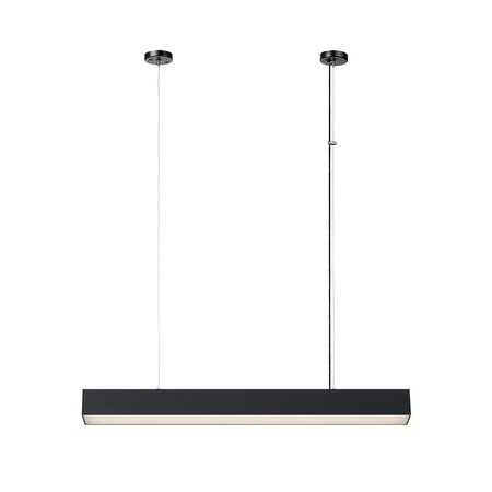 Lampa wisząca Luci M LED CCT Tuya czarna  (LP-1401/1P M BK Smart) - Light Prestige