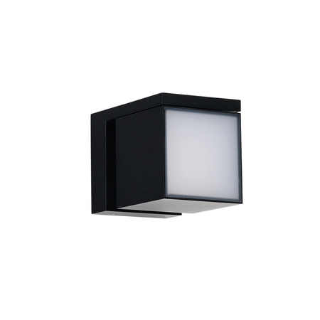 Nowoczesny kinkiet zewnętrzny CUBIC IP54 18W 4000K BK (AZ6688) Azzardo