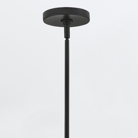 Średnia lampa wisząca na taras Maddox karmelowy beż (QN-MADDOX-P-M-BK-CAM) - Quintiesse
