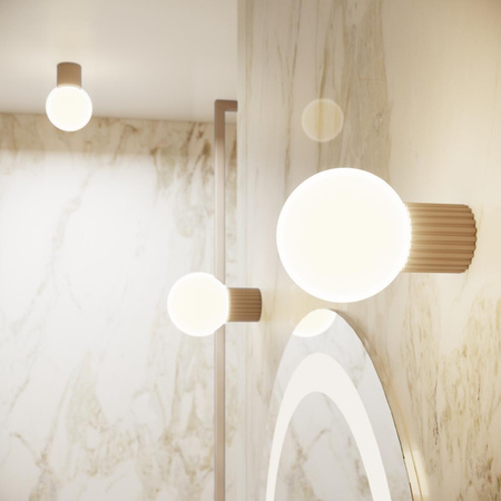 Kinkiet HALO taupe IP44 (SL.1742) - Sollux Lighting