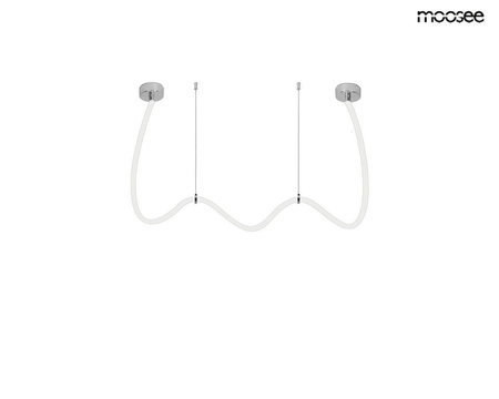 MOOSEE lampa wisząca LASSO 300 Smart      srebrna (MSE15011004411) - Moosee