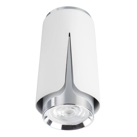 Lampa sufitowa FLOWER WHITE CHROME DOWNLIGHT 1xGU10 (ML0270) - Milagro