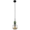 SOPHIA GREEN COGNAC LAMPA WISZĄCA 1XE14 (11145) - TK Lighting