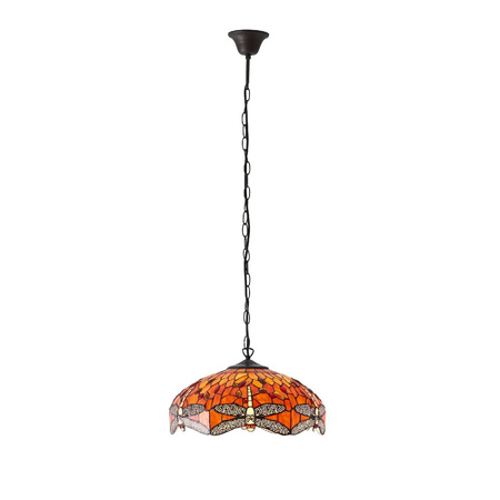 Lampa Wisząca Dragonfly flame (64081) Tiffany
