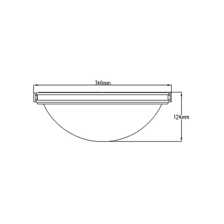 Plafon Collier (HK-COLLIER-F-S) - Elstead Lighting