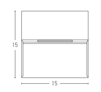 OUTDOOR WALL STEP LIGHT LED 6W GRAPHITE (E241-G Zambelis) - Zambelis