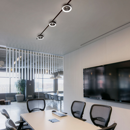 Lampa magnetyczna + wiatrak DDEX-B07 12W 4000K - DomenoLED