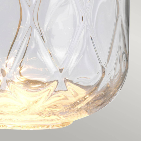 Lampa stołowa Sola - 2 źródła światła - Srebrny abażur (QN-SOLA-TL-L) - Quintiesse