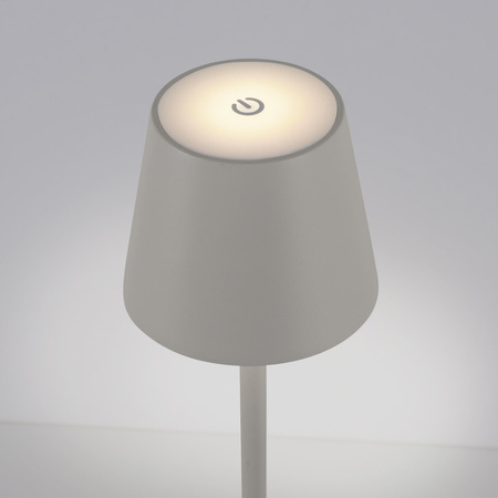 EURIA LAMPA PODŁOGOWA/ZEWNĘTRZNA JASNOSZARY (19252-40) - Paul Neuhaus