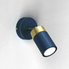 Kinkiet JOKER NAVY BLUE/GOLD 1xGU10 (MLP7722) - Milagro
