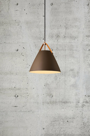 Lampa wisząca STRAP Nordlux E27 40W Metal Beżowy