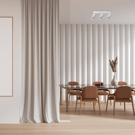 VERTICAL WHITE SPOT 3xGU10 (ML0306) - Milagro