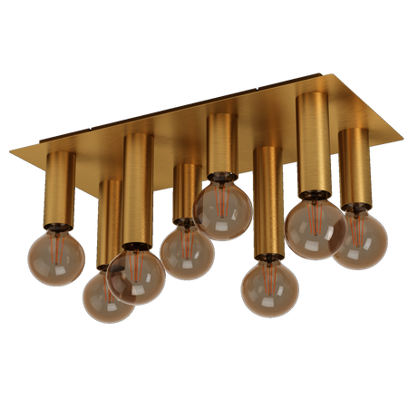 Lampa Sufitowa MARZENO mosiądz (39959) - EGLO