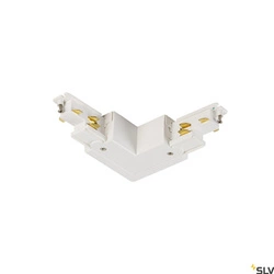 S-TRACK DALI, złącze L, regulowana, z możliwością zasilania, kolor biały (1007817) - SLV