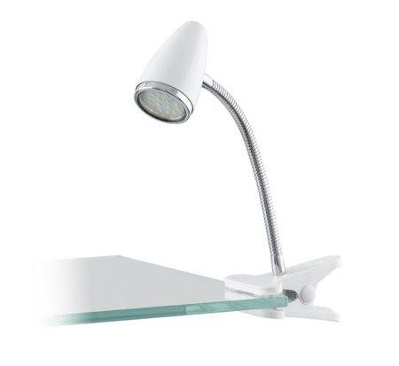 Lampa stołowa na klips RICCIO 1 chrom (94329 - EGLO)