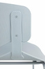 Krzesło GARRET jasnoszare -               polipropylen, metal (ARM-001.GREY) - King Home