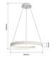 Lampa wisząca LED FANNE (6031-0106) - Aviano Lighting
