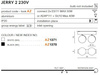 Plafon JERRY 2 230V white (AZ1371 | GM4205-WH) - AZZARDO