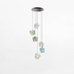 COLORE LAMPA WISZĄCA (MD3350A-6BL/MIX) - Zuma Line