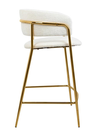 Krzesło barowe DELTA 65 białe (KH13011001220) - King Home