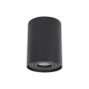 Lampa sufitowa Tubka Leila 1xGU10 czarna  (CL0101-BK) - Yaskr