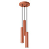 Lampa wisząca LAGOS 3P ochra czerwona (SL.1492) - Sollux Lighting