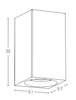 OUTDOOR WALL LIGHT LED 8W CONCRETE (E254 Zambelis) - Zambelis