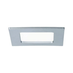Panel kwadratowy LED 1x6W 4000K 230V 115x115mm Chrom Mat/Tworzywo sztuczne (PL92076) - PAULMANN