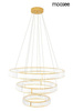 MOOSEE lampa wisząca LIBERTY TRIPLES złota (MSE010100176) - Moosee