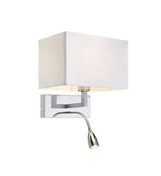 SAVOY Kinkiet 2L Chrom/Biały