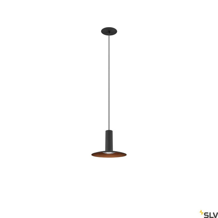 Stelaż LALU® do oprawy wiszącej, do wbudowania, Led Base Mix&Match, 150 cm, czarna (1007548) - SLV