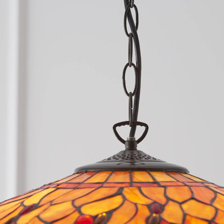 Lampa Wisząca Dragonfly flame (64082) Tiffany