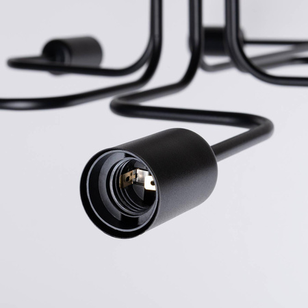 Żyrandol VECTOR 6 czarny (SL.1447) - Sollux Lighting