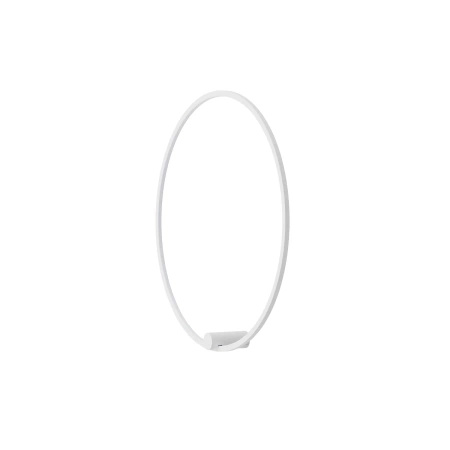 Kinkiet Ringa L 1xLED biały  (WL0116-L-WH) - Yaskr