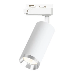 Oprawa Mica Track Biały + Chrom 1xGU10 (ML2093) - Milagro