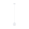 Biała lampa wisząca nad wyspą w kuchni  (PL76993) - PAULMANN
